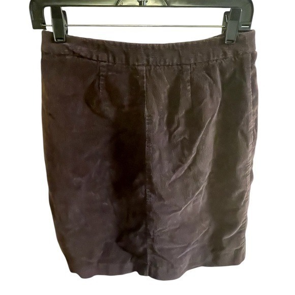 Women's Brown‎ Corduroy Skirt - Picture 5 of 6